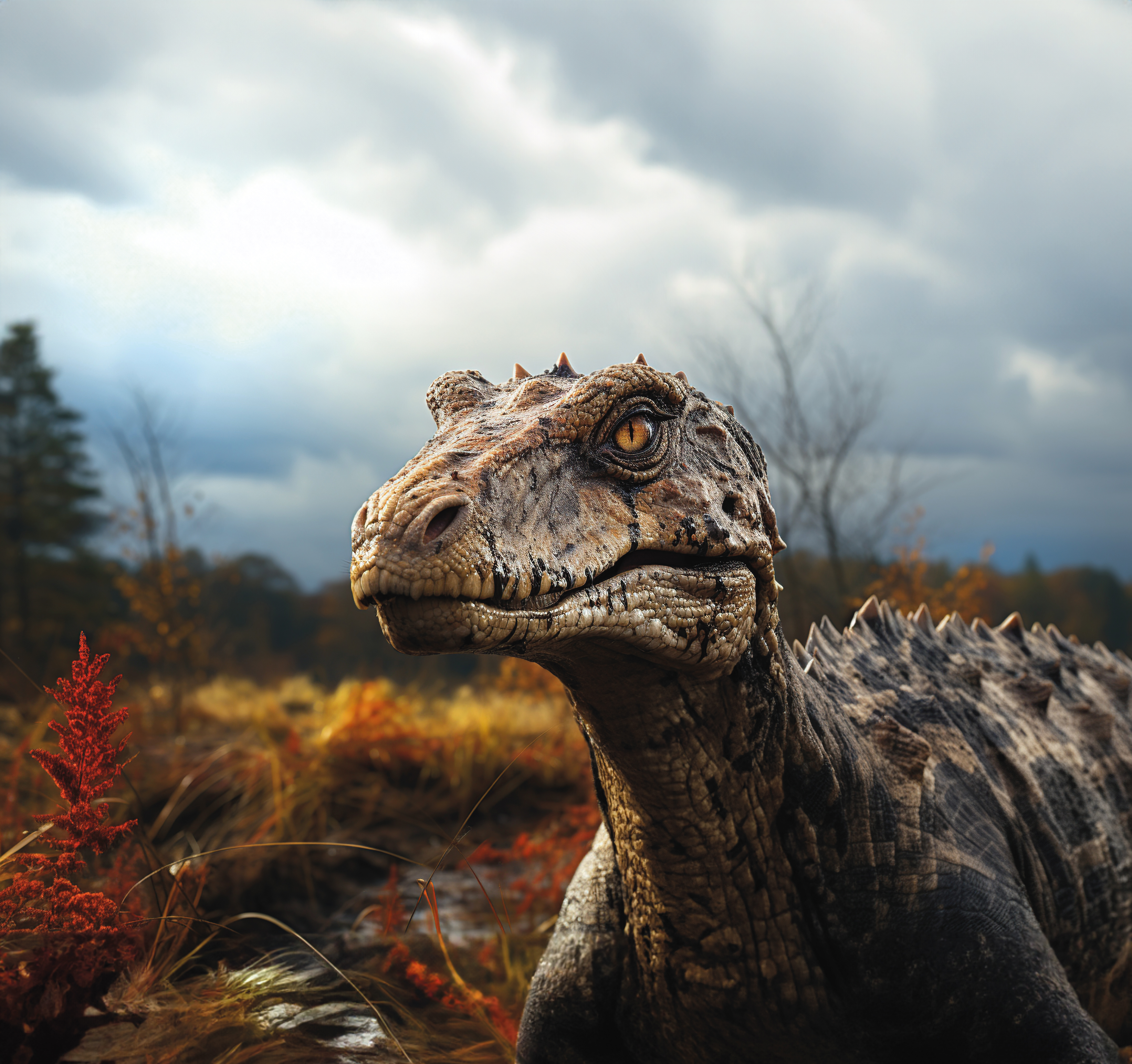 un très beau dinosaure