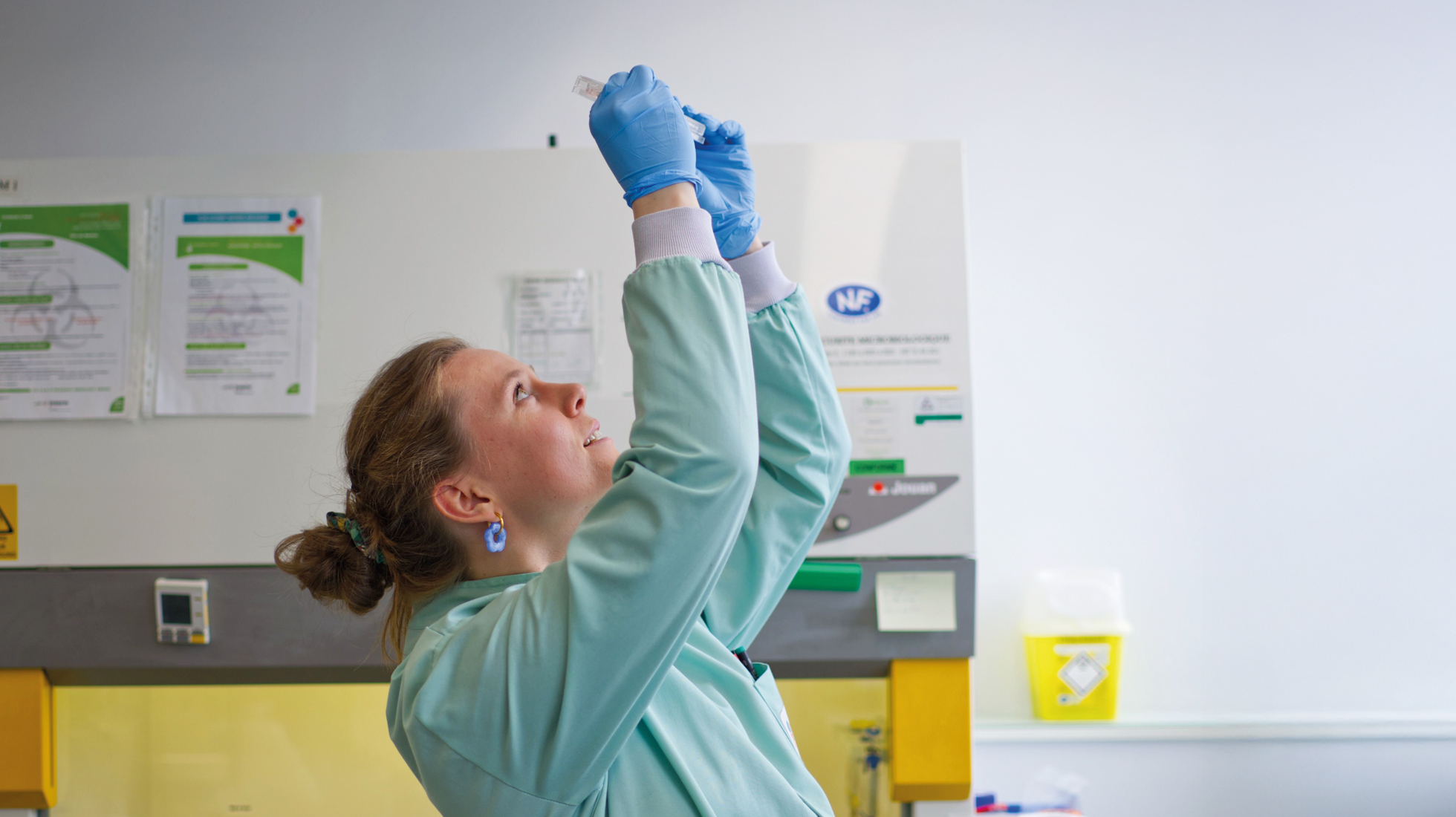 recherches en laboratoire