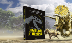 couverture du livre "Jurassic Park" et les sciences
