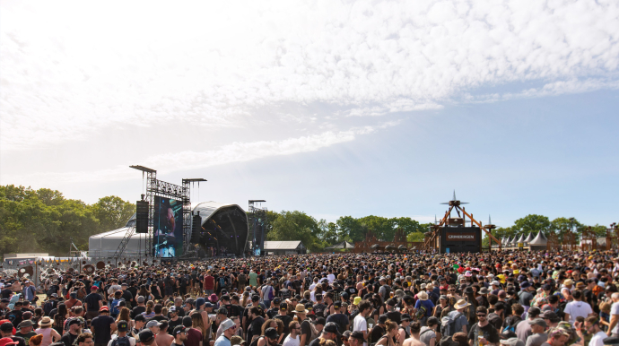 Foule au Hellfest