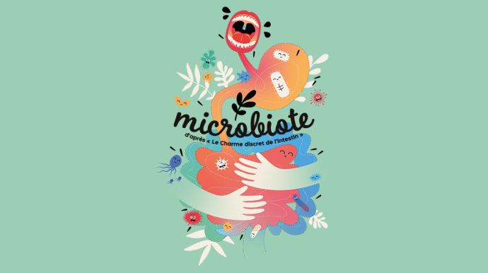 visuel exposition microbiote