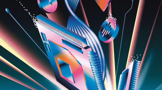 illustration retro futuriste - © Minuit Studio