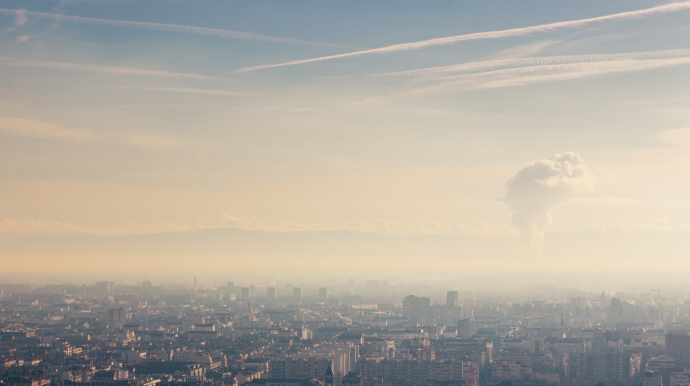 Photo représentant la pollution atmosphérique