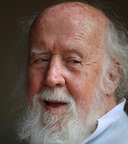 portrait photo d'Hubert Reeves